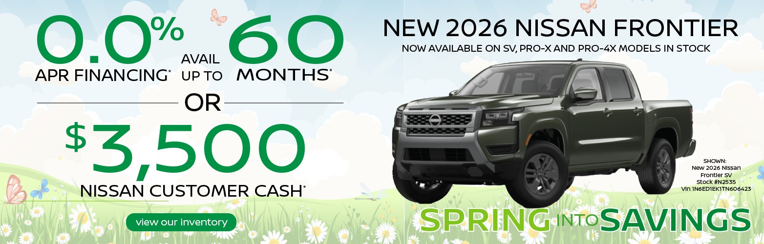 2026 Nissan Frontier